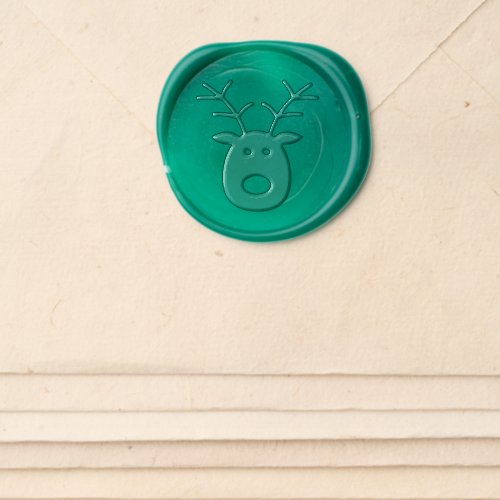 Wax seal sticker for north pole Christmas letters