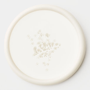 Wax Seal WEDDING DAY ART AND DESIGN Wax Seal Sti Sticker