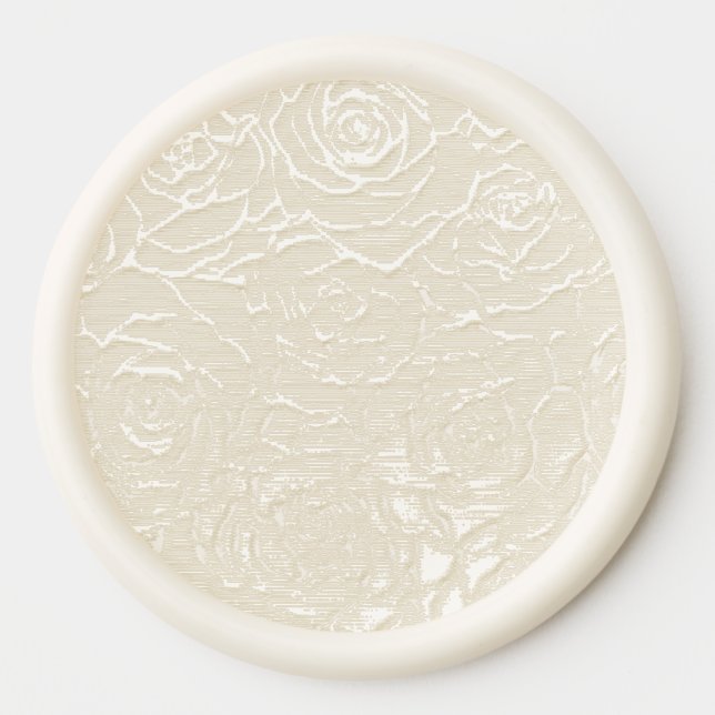 Wax Seal  WEDDING DAY  ART AND DESIGN Wax Seal Sticker (Front)