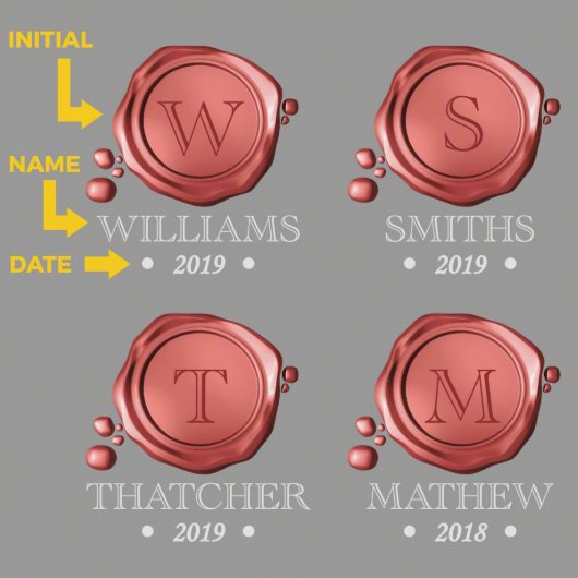 Wax Seal Wine Cork Collection Shadow Box (INSTRUCTIONS)