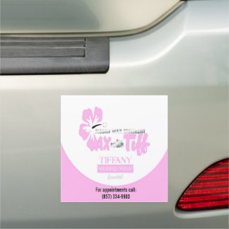 Wax with Tiff car magnet