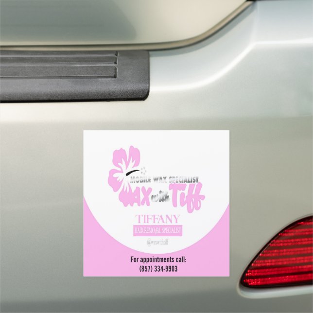 Wax with Tiff car magnet (In Situ)