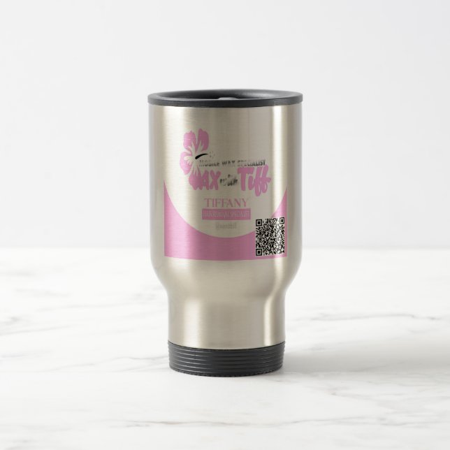 Wax with Tiff tumbler Travel Mug (Center)