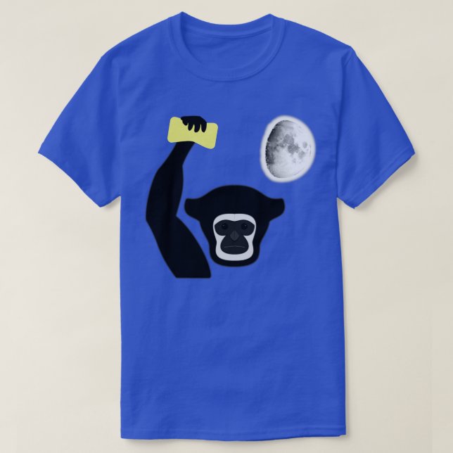 Waxing Gibbon Waxing Gibbous T-Shirt (Design Front)