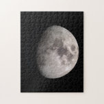 Waxing gibbous moon phase jigsaw puzzles