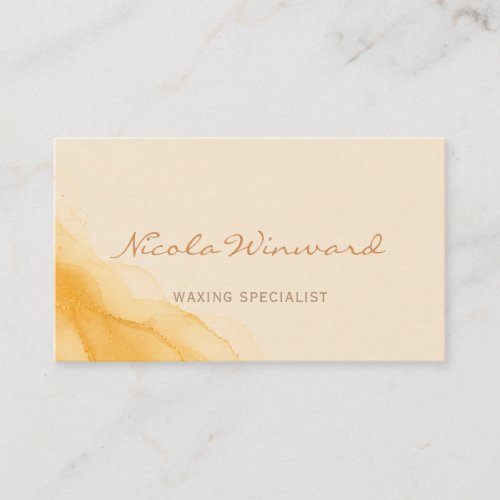 Waxing Specialist Business Card