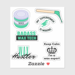 Waxing Stickers
