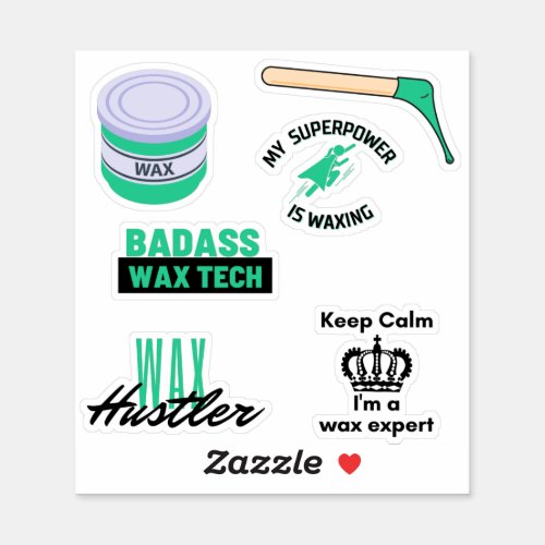 Waxing Stickers