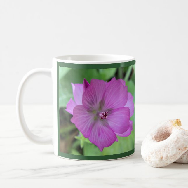 Waxy Checkerbloom Mug (With Donut)
