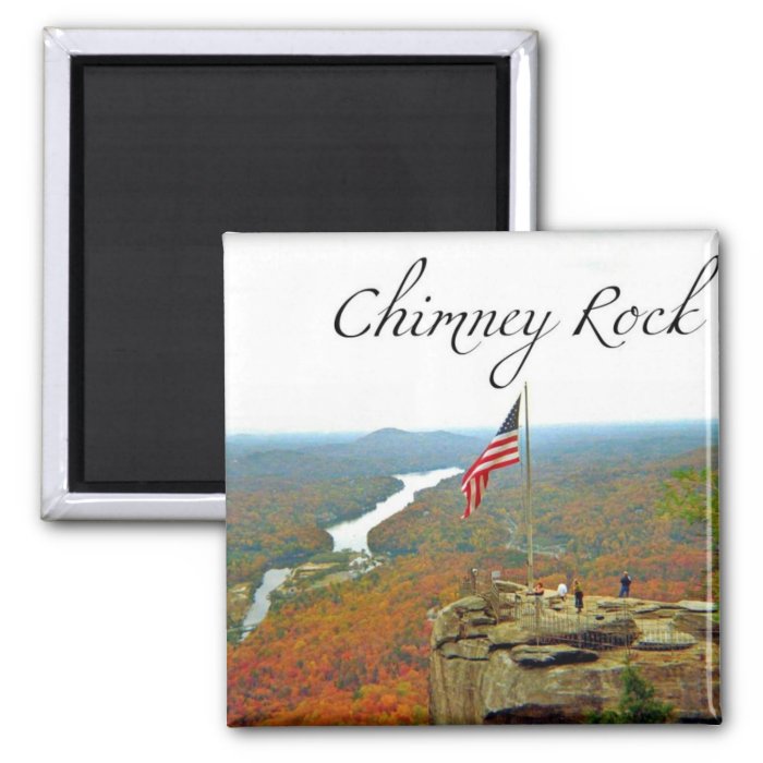 Way Above Chimney Rock Refrigerator Magnets