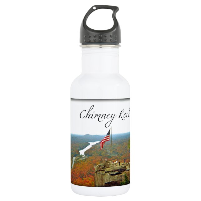Way Above Chimney Rock Water Bottle (Front)
