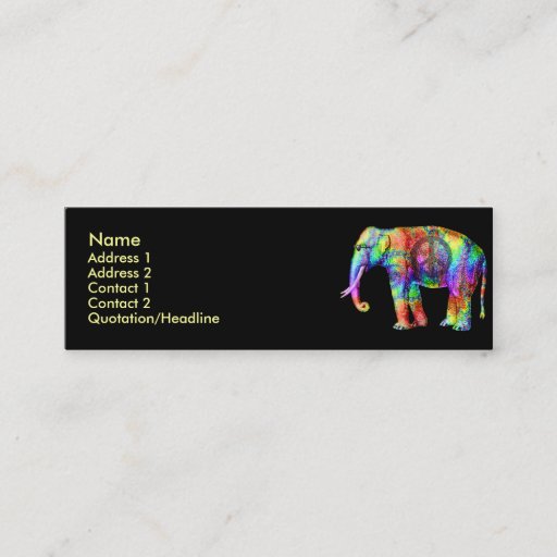 Customizable Way Cool Profile Cards Business Card Template