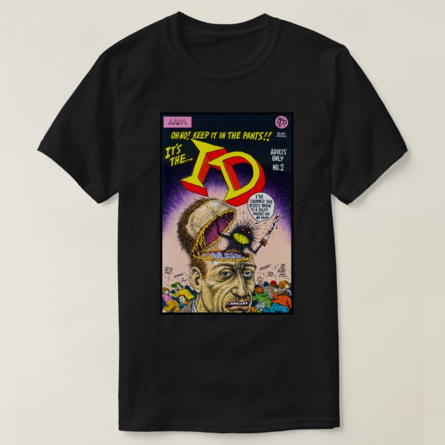 WAY COOL UNDERGROUND COMIC COVER ART T-Shirt (Design Front)