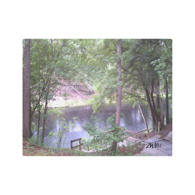 Way down upon a Suwannee River White Springs Fl Metal Print (Front)