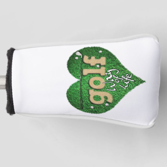 Way of Life Golf Head Cover (Front)