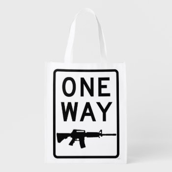 Way Of The Gun Reusable Grocery Bag by HumphreyKing at Zazzle