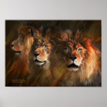 Way Of The Lion Art Poster/Print Poster