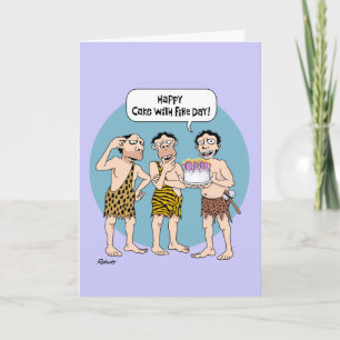 Way "Over the Hill" Birthday Card