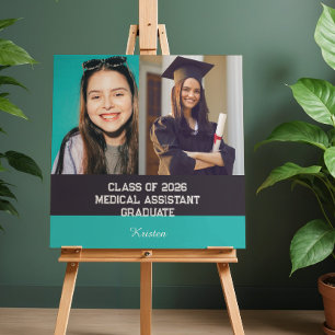Way To Grow! Graduation Photo  Sign