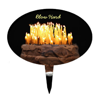 Way way over the hill birthday cake topper