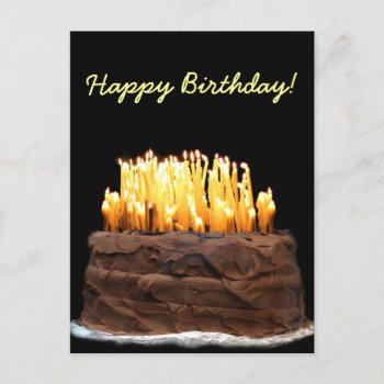 Way Way Over The Hill Birthday Postcard by deemac1 at Zazzle