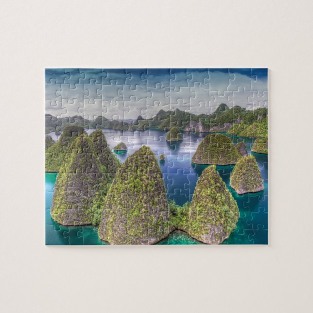 Wayag Island landscape, Indonesia Jigsaw Puzzle (Horizontal)