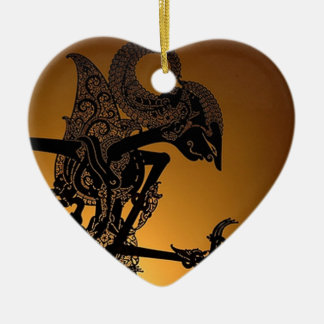 Wayang Ceramic Ornament
