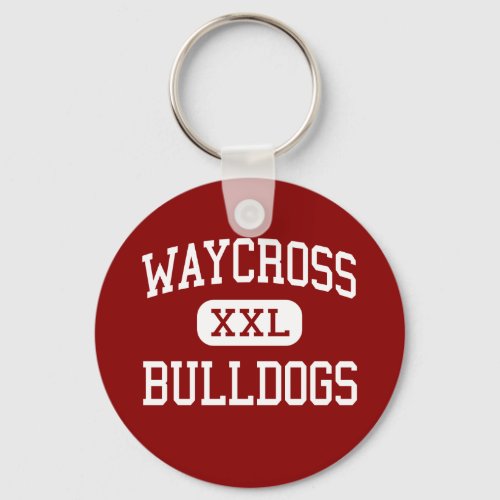 Waycross _ Bulldogs _ Middle _ Waycross Georgia Keychain