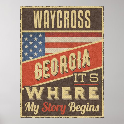 Waycross Georgia Poster