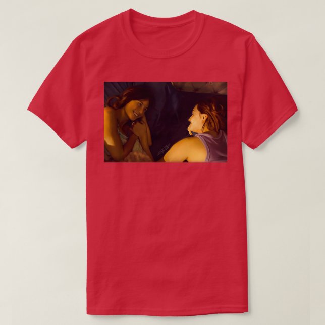 WayHaught Morning Cuddles T-Shirt (Design Front)