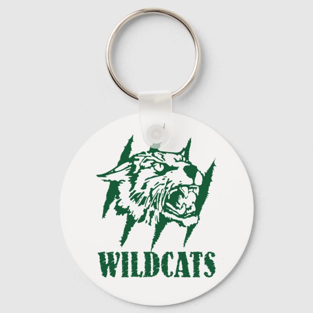 Wayland Union Wildcats #9 Keychain (Front)