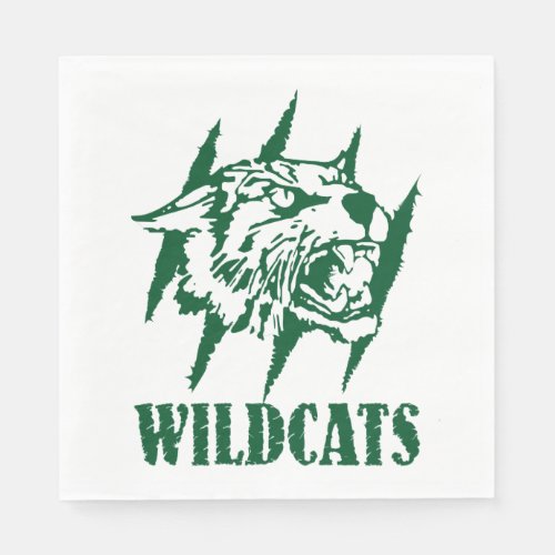 Wayland Union Wildcats 9 Napkins