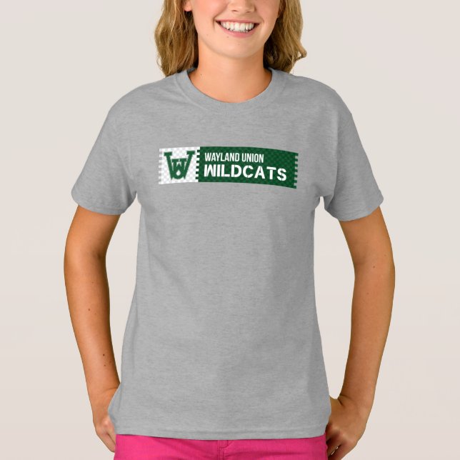 Wayland Union Wildcats T-Shirt (Front)