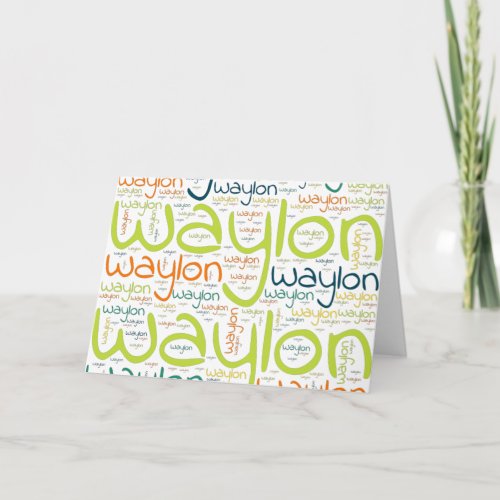 Waylon Card