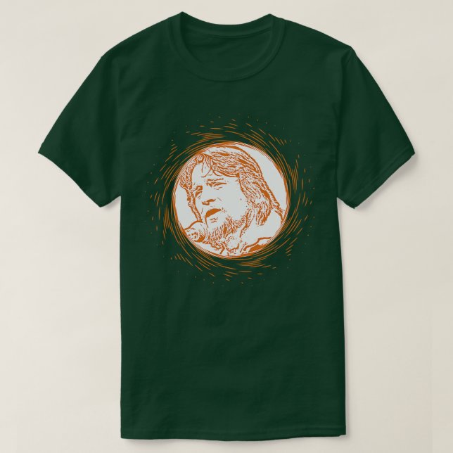 Waylon Jennings T-Shirt (Design Front)