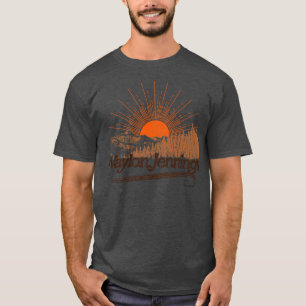 Waylon Jennings Vintage Sun Landscape T-Shirt