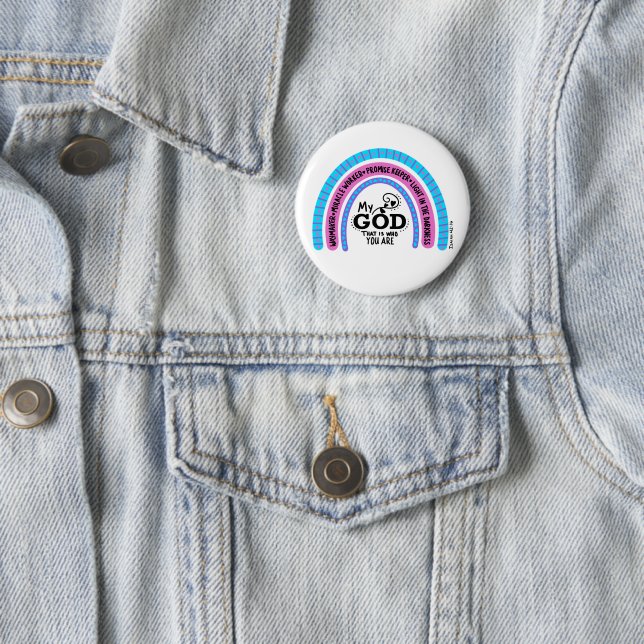 Waymaker Miracle Worker My God That Is Who You Are Button (In Situ)