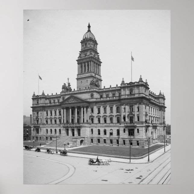 Wayne County Courthouse Poster (Front)