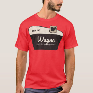 Wayne National Forest Ohio Welcome Sign T-Shirt