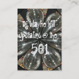 Waynes Oct flyer - Customized Business Card