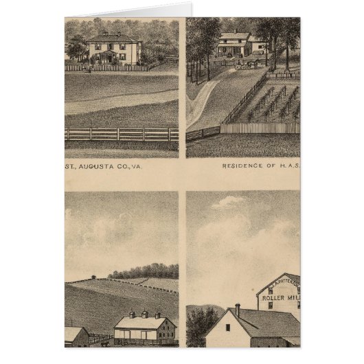 Waynesboro, Augusta County Cards (Front)