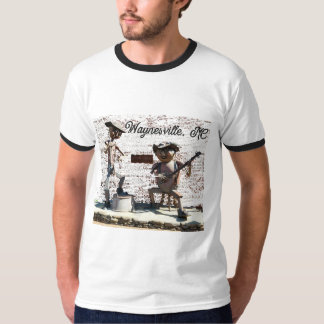 Waynesville NC, with metal blue grass musicians T-Shirt