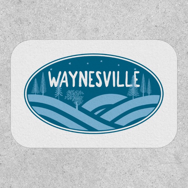 Waynesville North Carolina Outdoors Patch (Front)