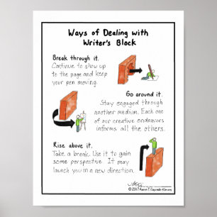 Ways of Dealing with Writer’s Block Print