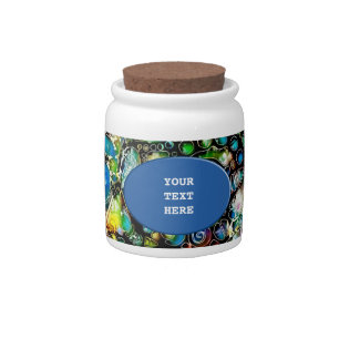 Ways Of Life - Neurographic Art 7 Candy Jar