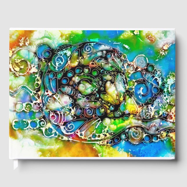 Ways Of Life - Neurographic Art 7 Guest Book (Front)