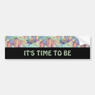 Ways Of Life - Neurographic Art Pattern 1 Bumper Sticker
