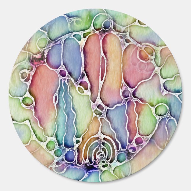 Ways Of Life - Neurographic Art Pattern 1 Sign (Front)