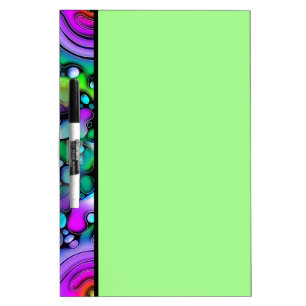 Ways Of Life - Neurographic Art Pattern 2 Dry Erase Board