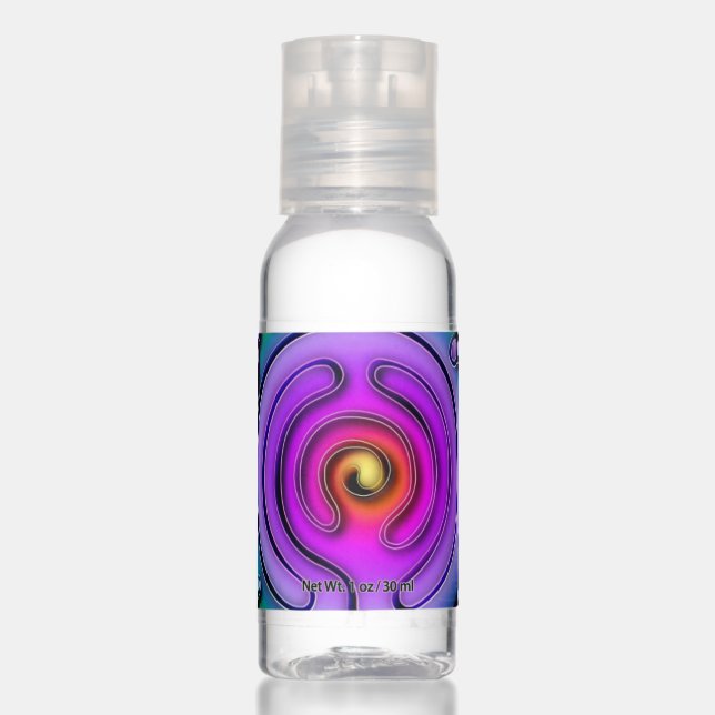 Ways Of Life - Neurographic Art Pattern 2 Hand Sanitizer (Front)